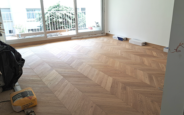 Apres travaux de réalisé à Houilles