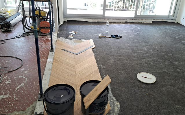 Avant travaux de réalisé à Houilles